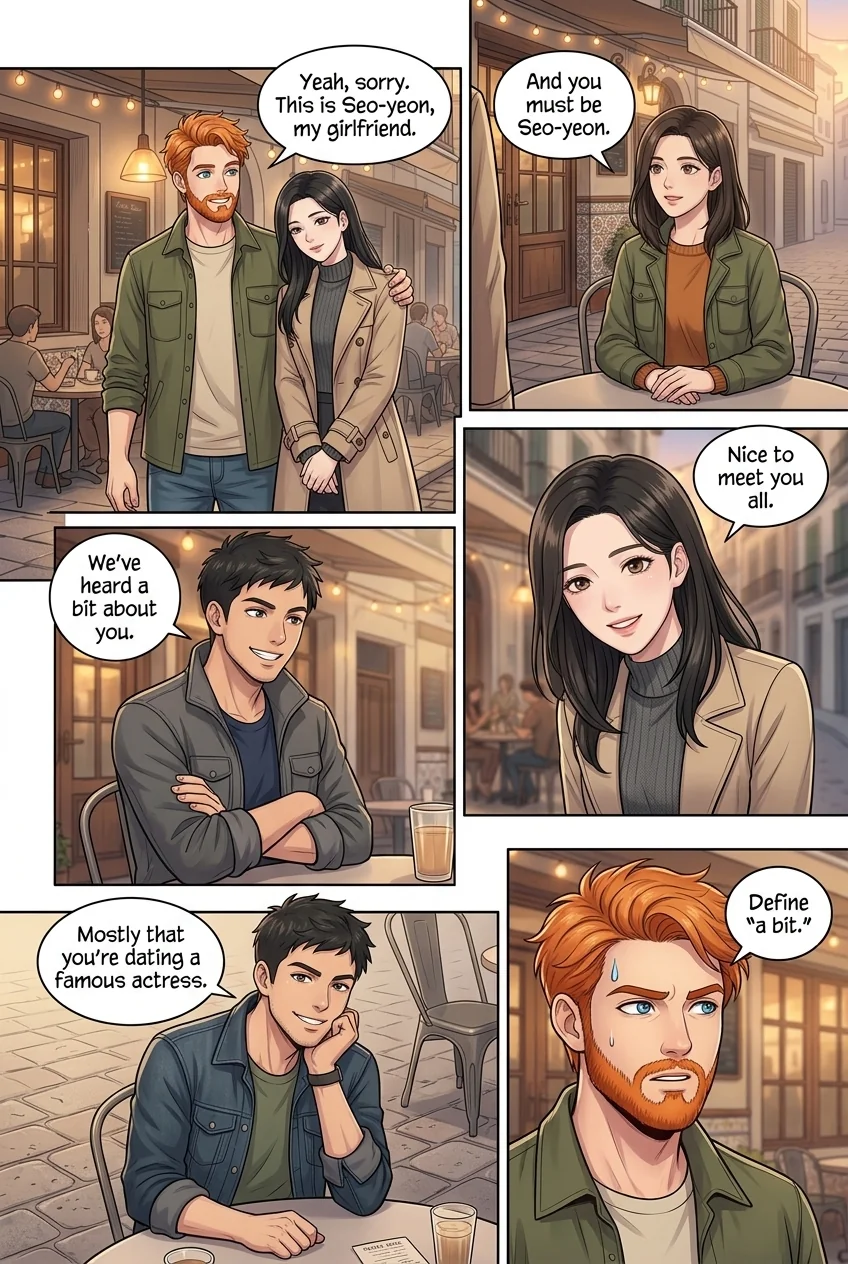 Tú Corea, mi mundo.  Chapter 30 Page 6 - AI Generated Manga
