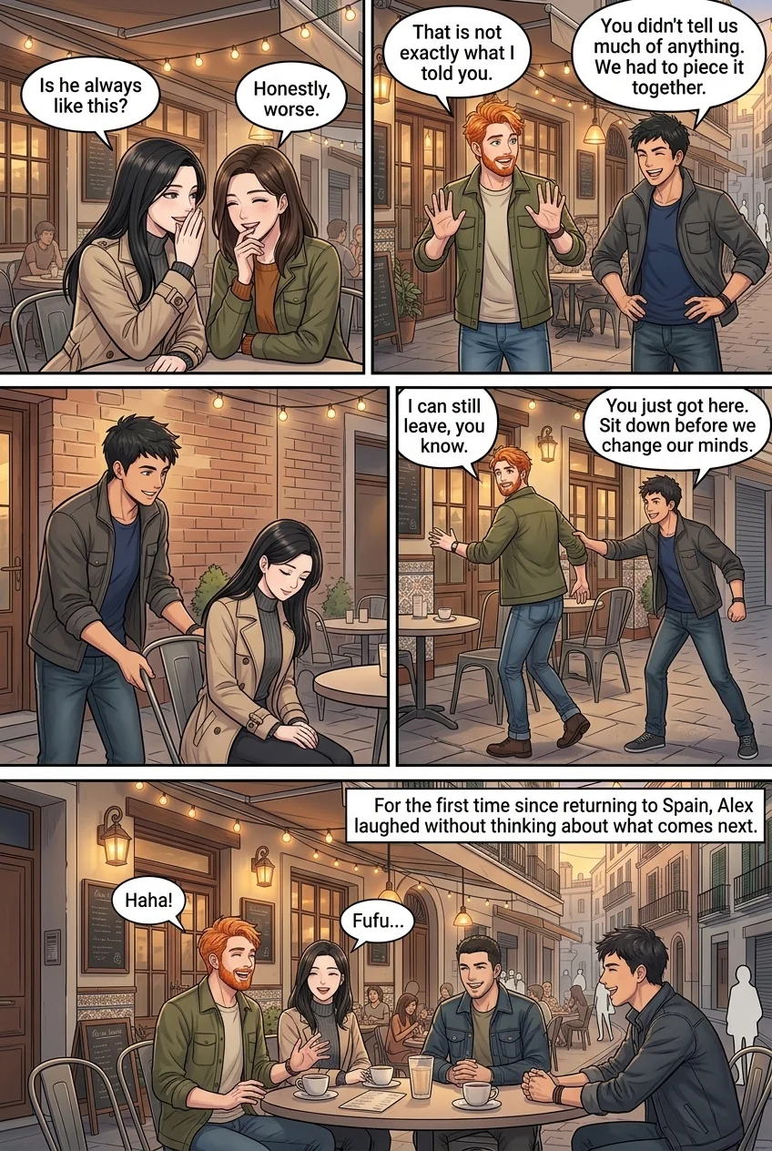 Tú Corea, mi mundo.  Chapter 30 Page 7 - AI Generated Manga