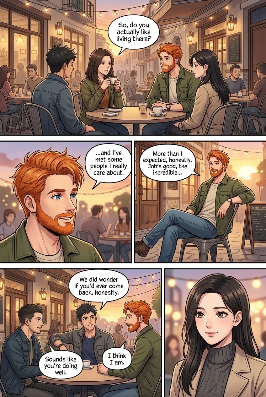 Tú Corea, mi mundo.  Chapter 30 Page 9 - AI Generated Manga