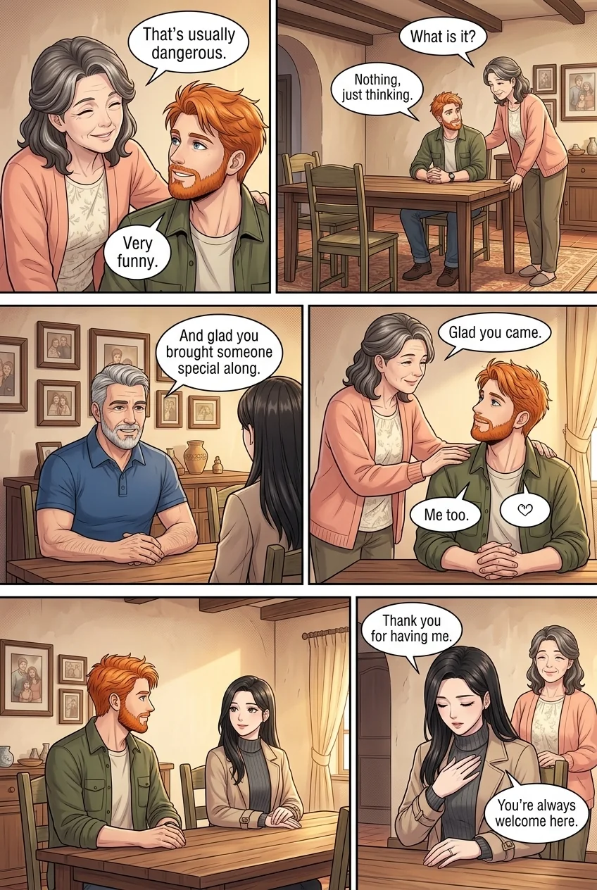 Tú Corea, mi mundo.  Chapter 31 Page 3 - AI Generated Manga