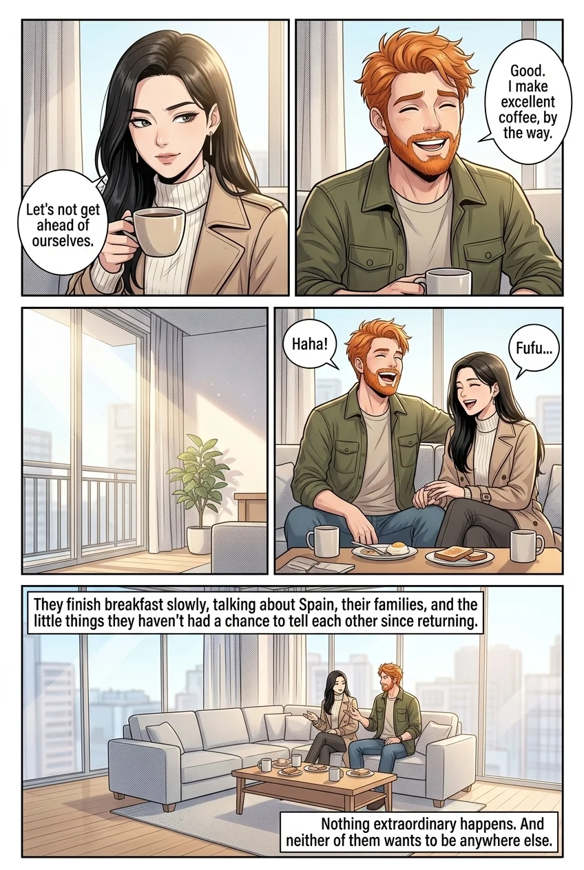 Tú Corea, mi mundo.  Chapter 32 Page 12 - AI Generated Manga