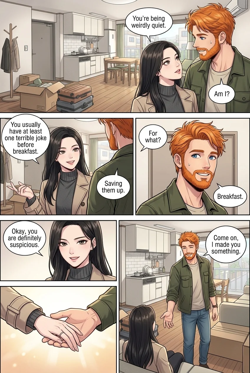 Tú Corea, mi mundo.  Chapter 34 Page 7 - AI Generated Manga