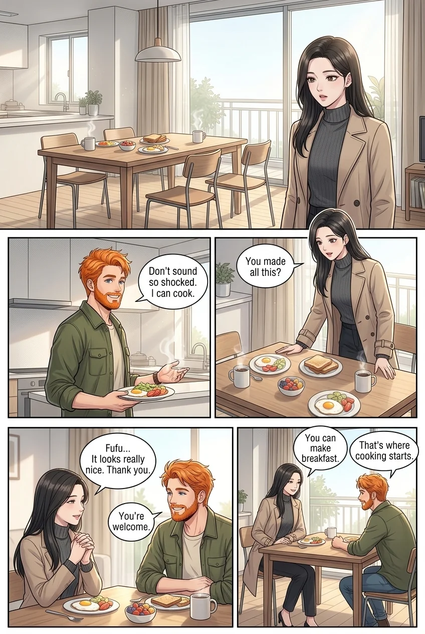 Tú Corea, mi mundo.  Chapter 34 Page 8 - AI Generated Manga