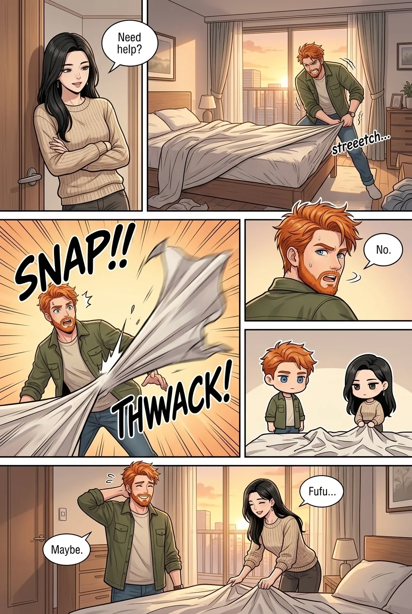 Tú Corea, mi mundo.  Chapter 35 Page 7 - AI Generated Manga