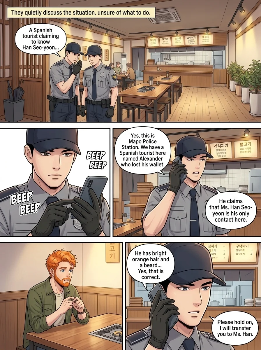Tú Corea, mi mundo.  Chapter 4 Page 7 - AI Generated Manga