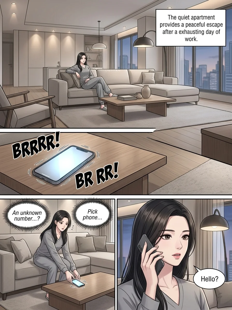 Tú Corea, mi mundo.  Chapter 4 Page 8 - AI Generated Manga