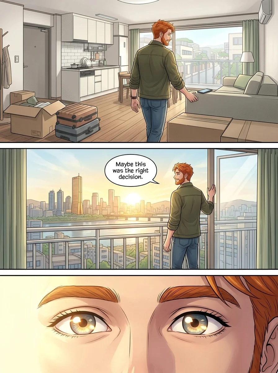 Tú Corea, mi mundo.  Chapter 5 Page 12 - AI Generated Manga