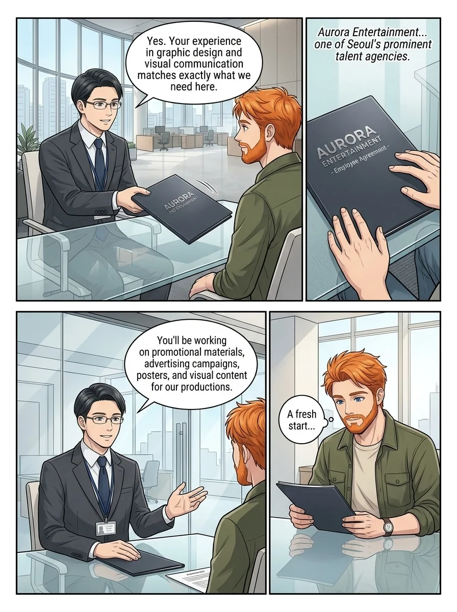 Tú Corea, mi mundo.  Chapter 5 Page 2 - AI Generated Manga