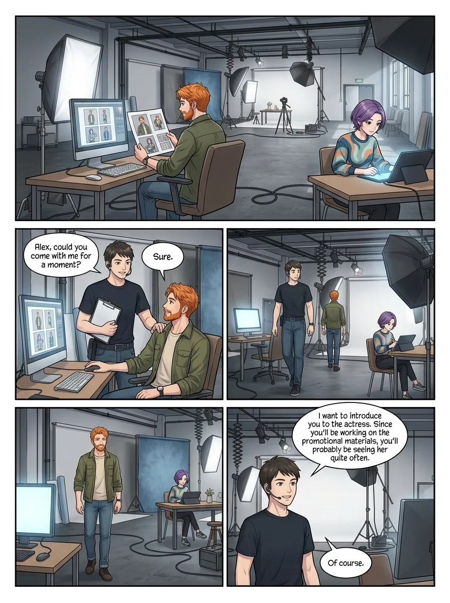Tú Corea, mi mundo.  Chapter 6 Page 10 - AI Generated Manga