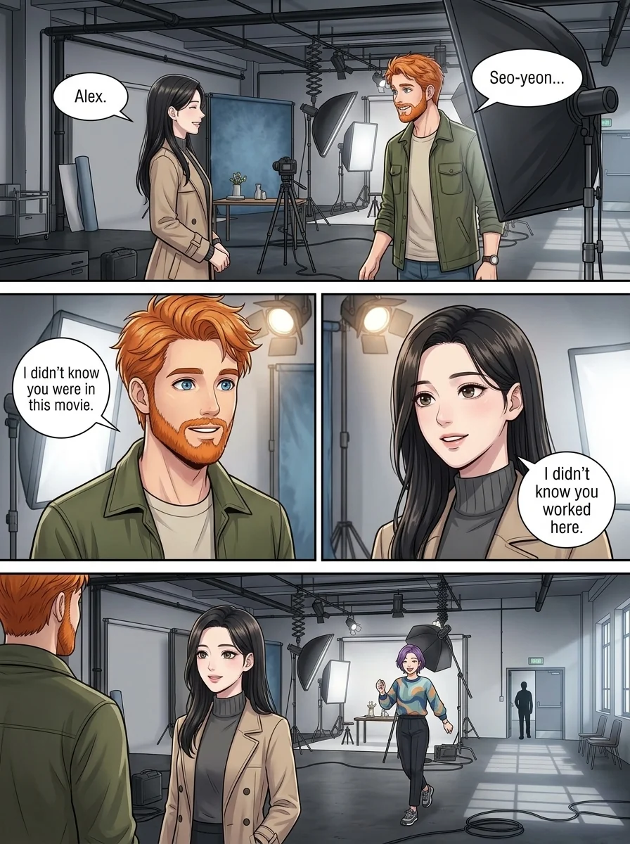 Tú Corea, mi mundo.  Chapter 6 Page 12 - AI Generated Manga
