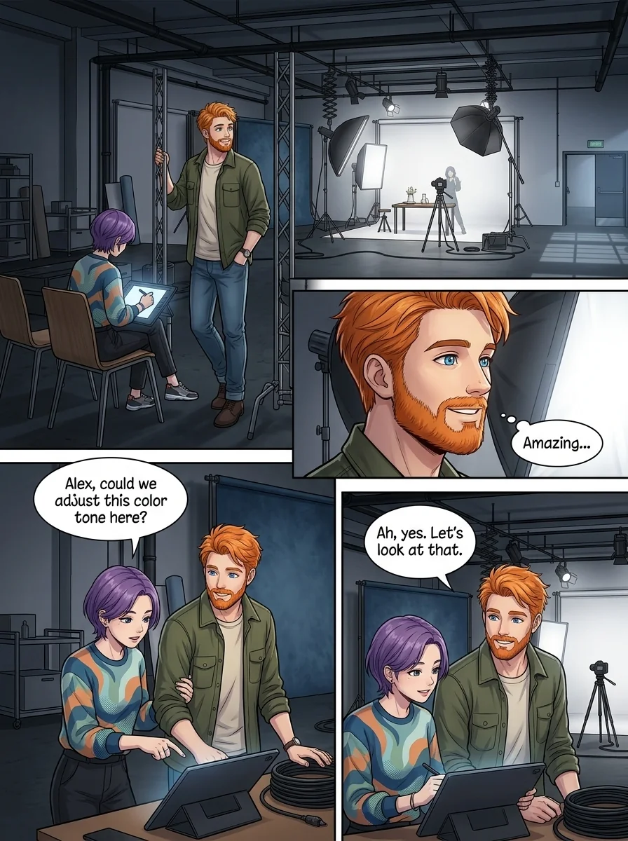 Tú Corea, mi mundo.  Chapter 6 Page 16 - AI Generated Manga