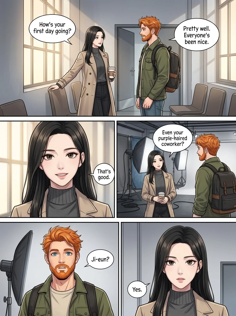 Tú Corea, mi mundo.  Chapter 6 Page 18 - AI Generated Manga