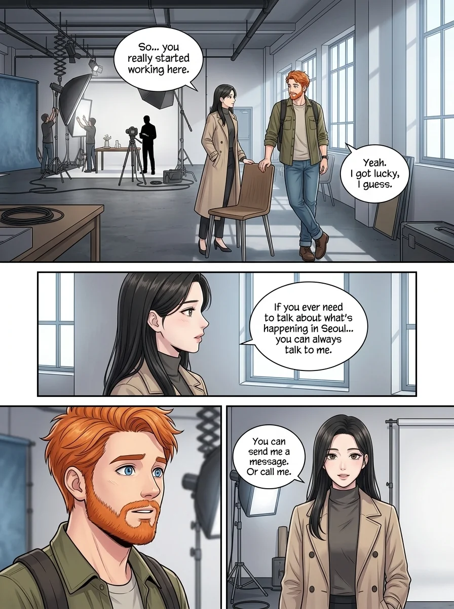 Tú Corea, mi mundo.  Chapter 6 Page 20 - AI Generated Manga