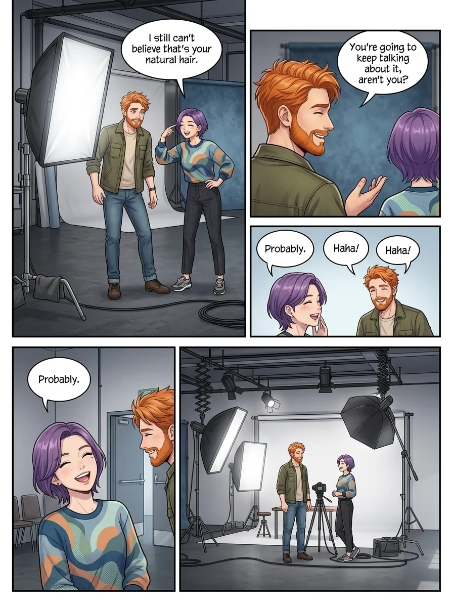Tú Corea, mi mundo.  Chapter 6 Page 5 - AI Generated Manga