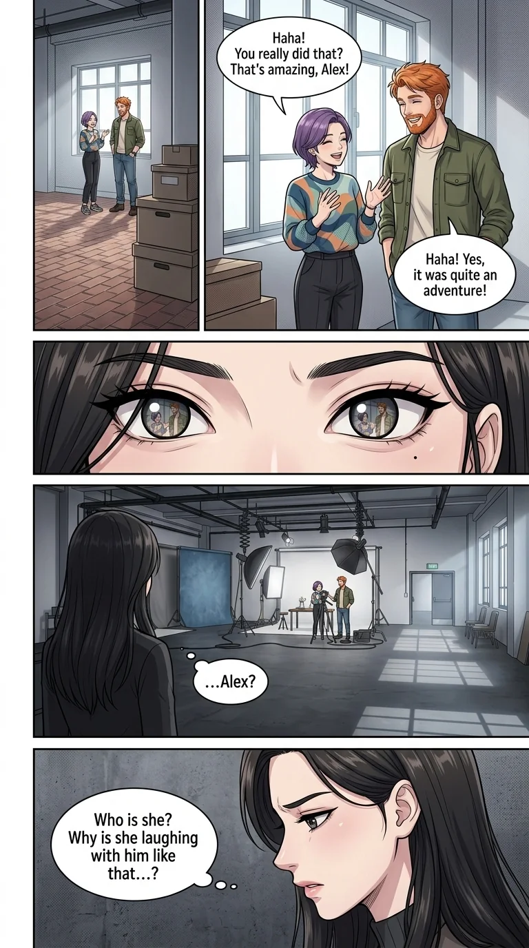 Tú Corea, mi mundo.  Chapter 6 Page 8 - AI Generated Manga