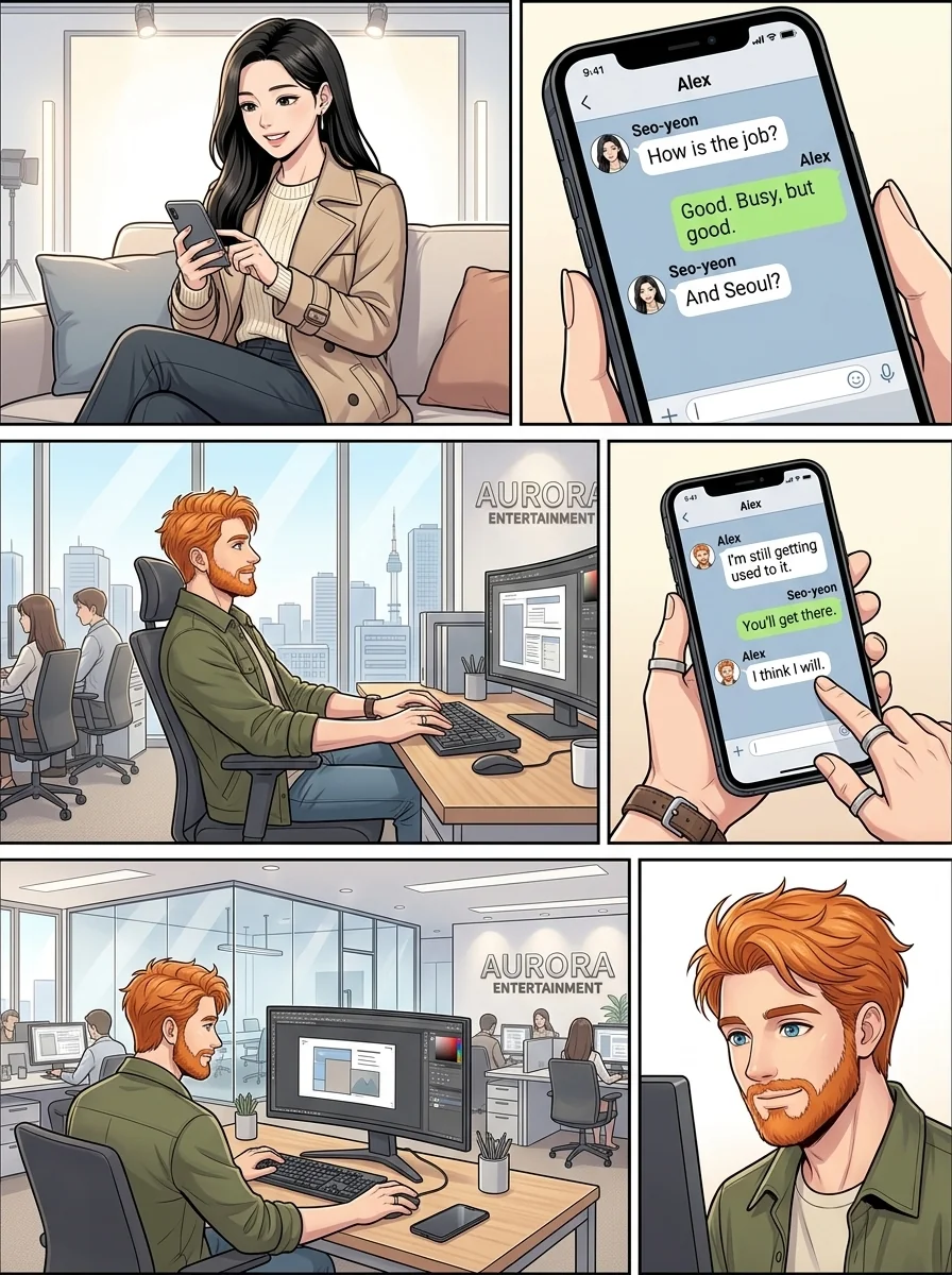 Tú Corea, mi mundo.  Chapter 7 Page 8 - AI Generated Manga