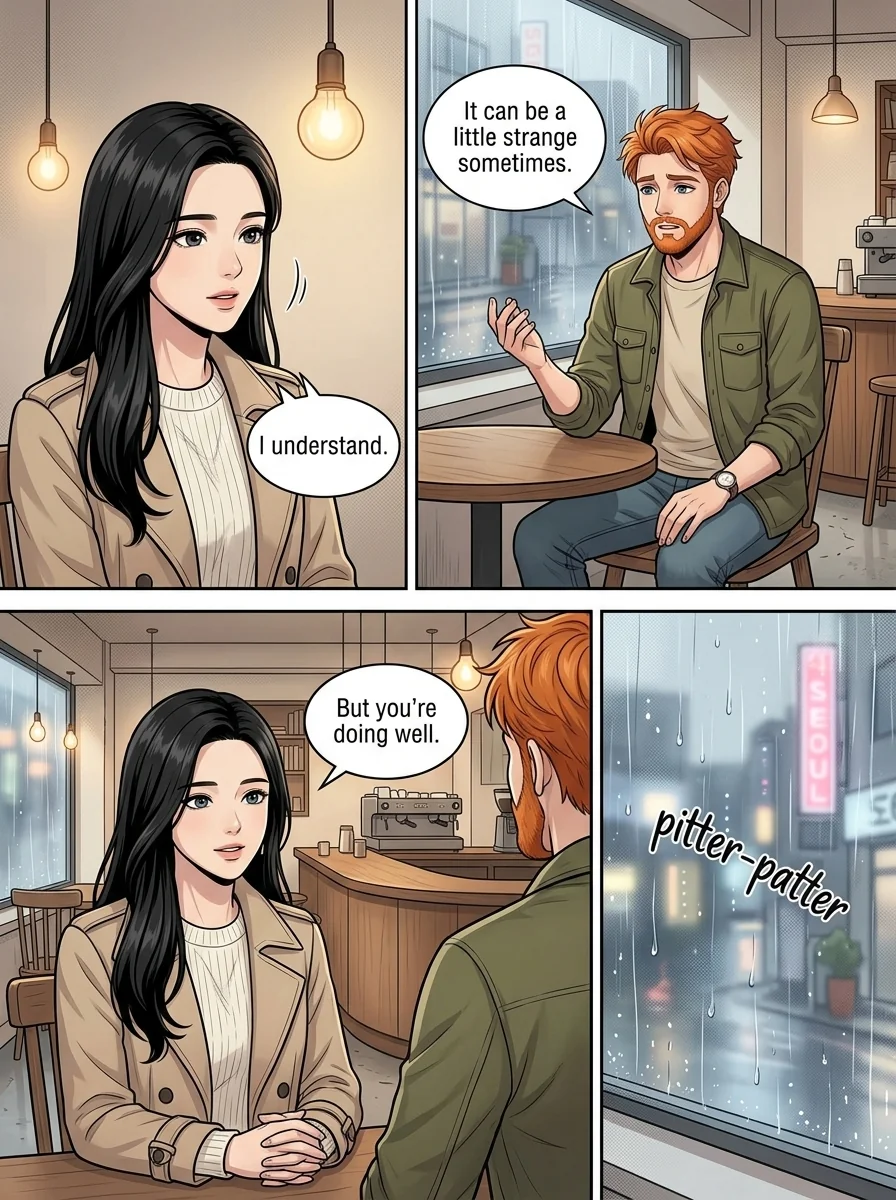 Tú Corea, mi mundo.  Chapter 8 Page 5 - AI Generated Manga