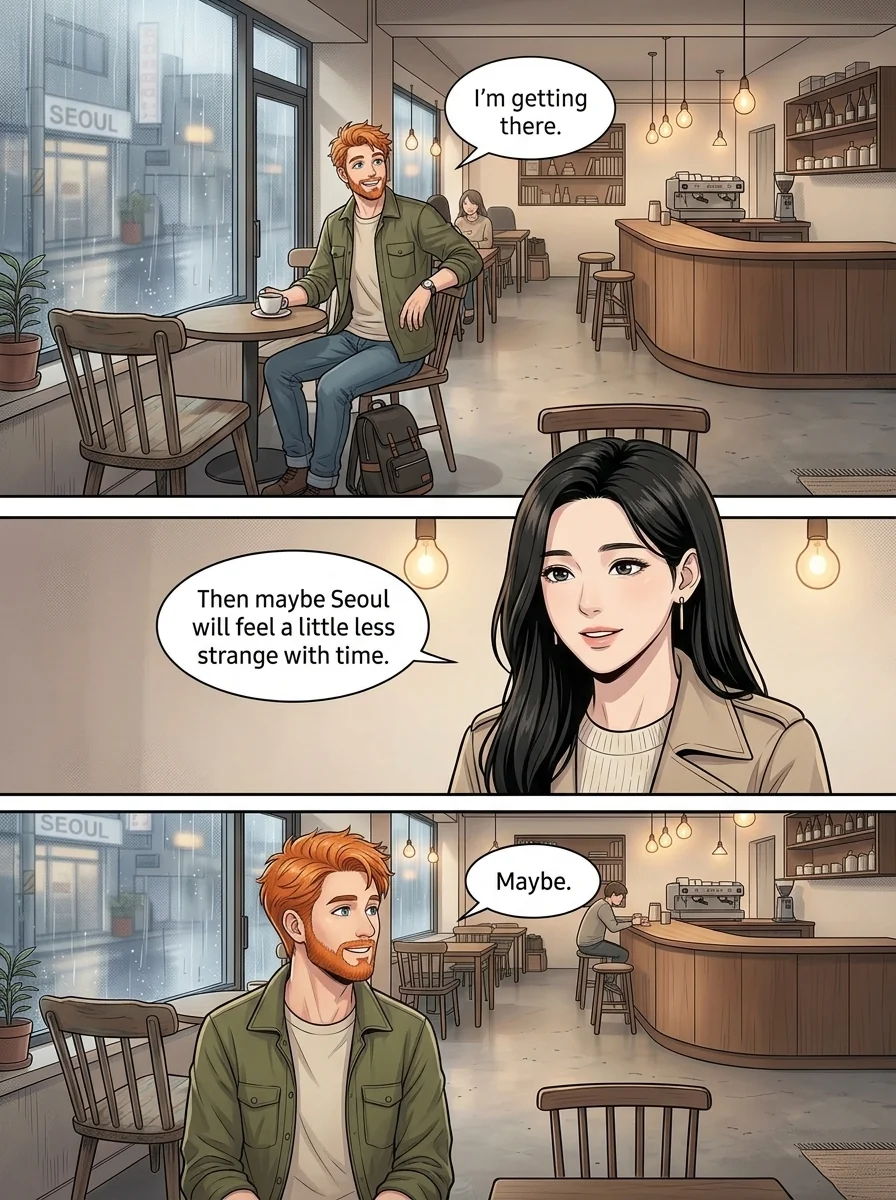 Tú Corea, mi mundo.  Chapter 8 Page 6 - AI Generated Manga