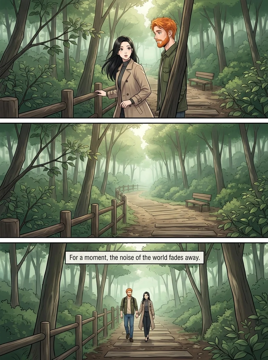 Tú Corea, mi mundo.  Chapter 9 Page 13 - AI Generated Manga