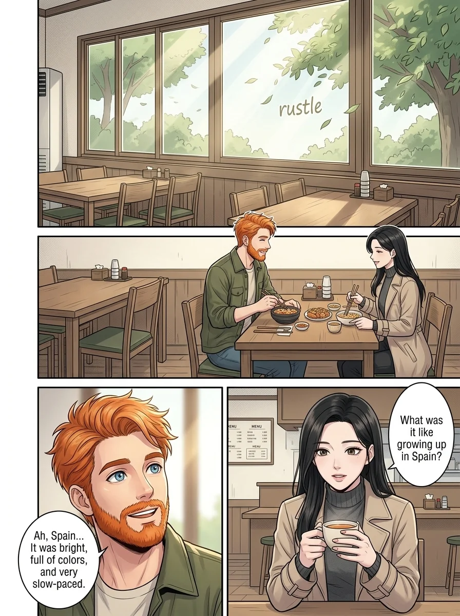 Tú Corea, mi mundo.  Chapter 9 Page 16 - AI Generated Manga