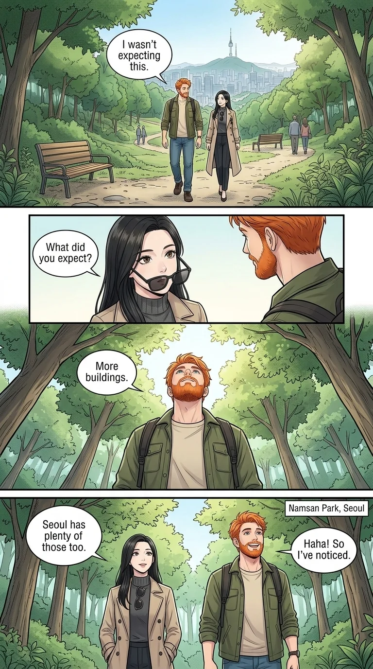 Tú Corea, mi mundo.  Chapter 9 Page 7 - AI Generated Manga