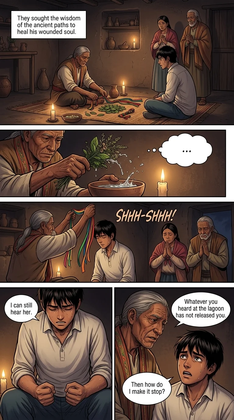 THE SIREN OF THE BLUE LAGOON Chapter 6 Page 14 - AI Generated Manga