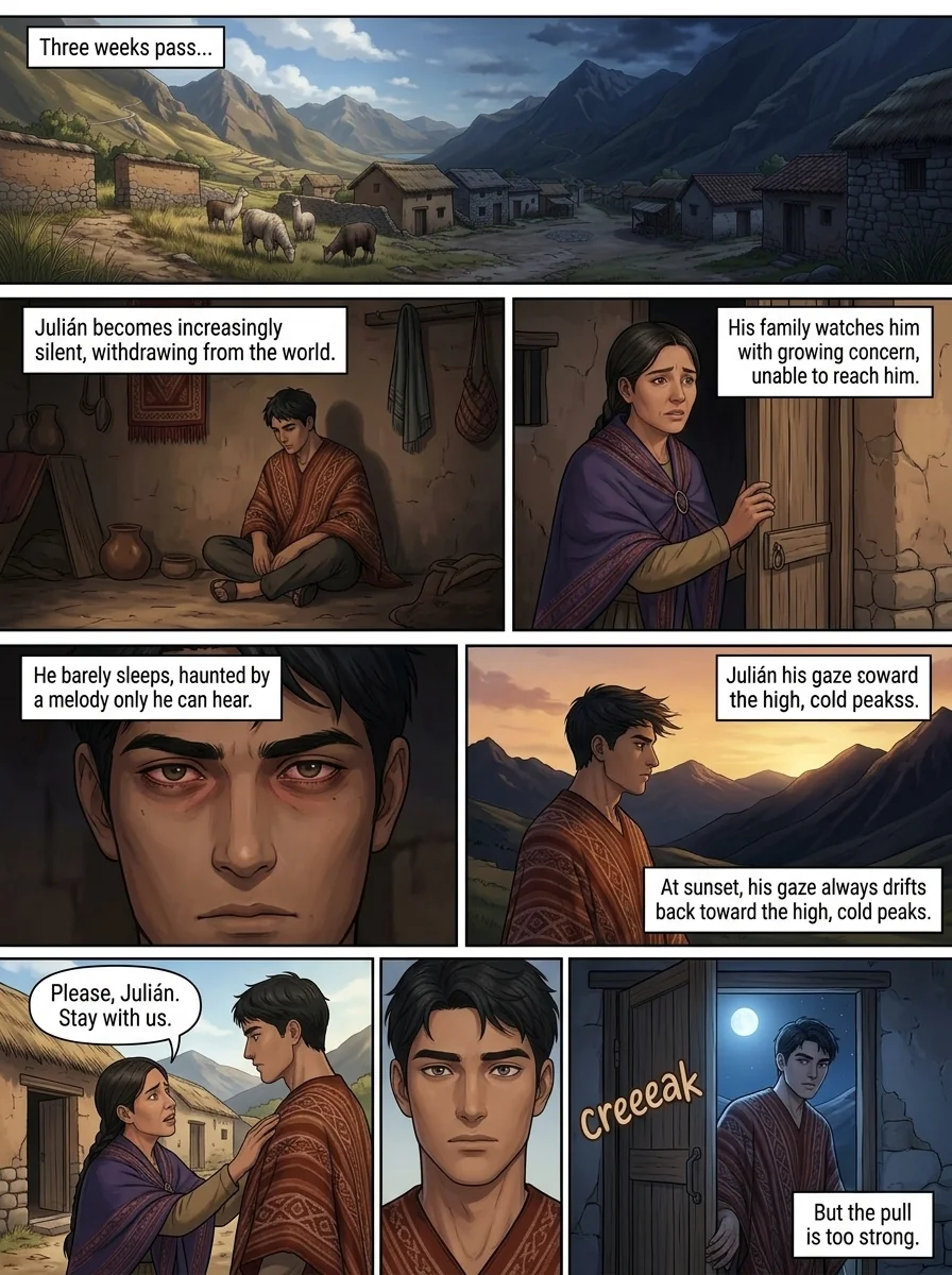 THE SIREN OF THE BLUE LAGOON Chapter 6 Page 16 - AI Generated Manga