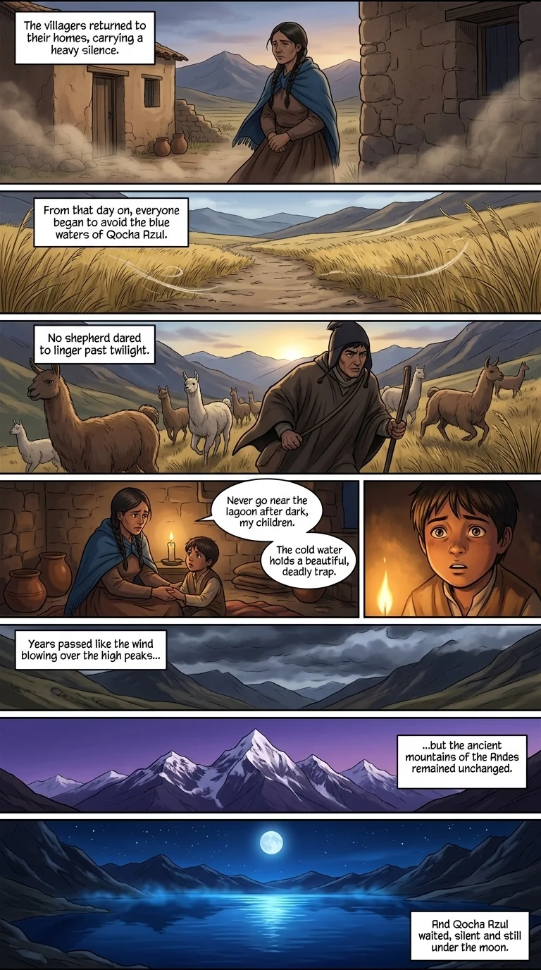 THE SIREN OF THE BLUE LAGOON Chapter 6 Page 22 - AI Generated Manga