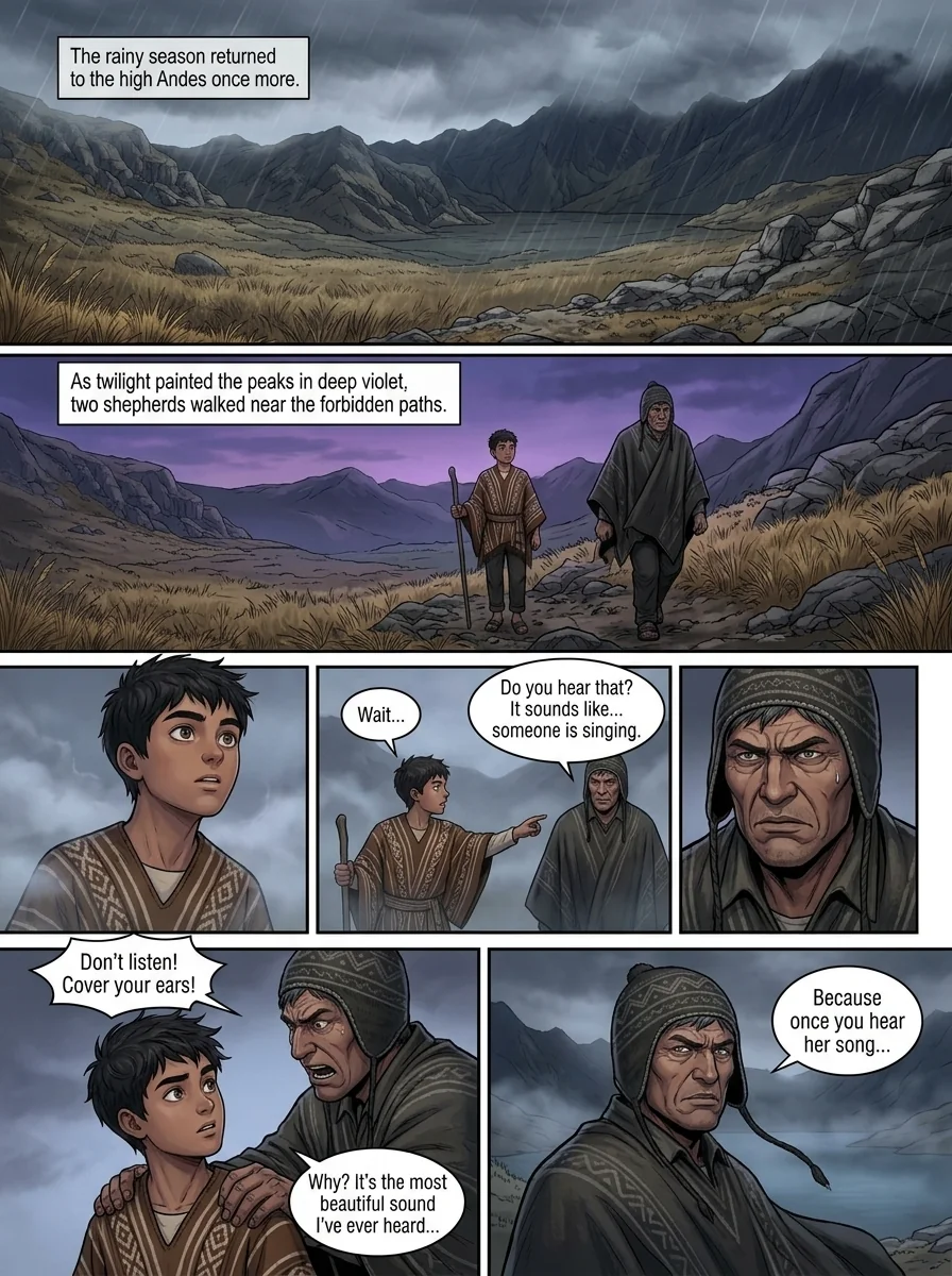 THE SIREN OF THE BLUE LAGOON Chapter 6 Page 23 - AI Generated Manga