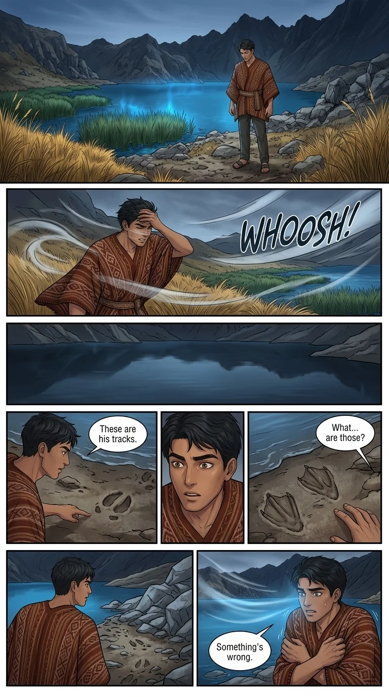 THE SIREN OF THE BLUE LAGOON Chapter 6 Page 5 - AI Generated Manga