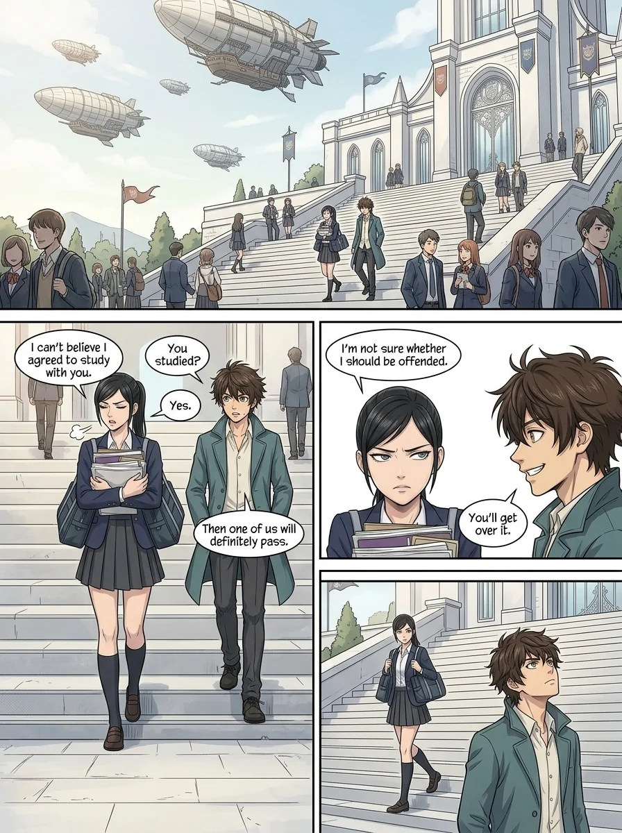 Chronicles of the 7th sky Chapter 1 Page 13 - AI Generated Manga
