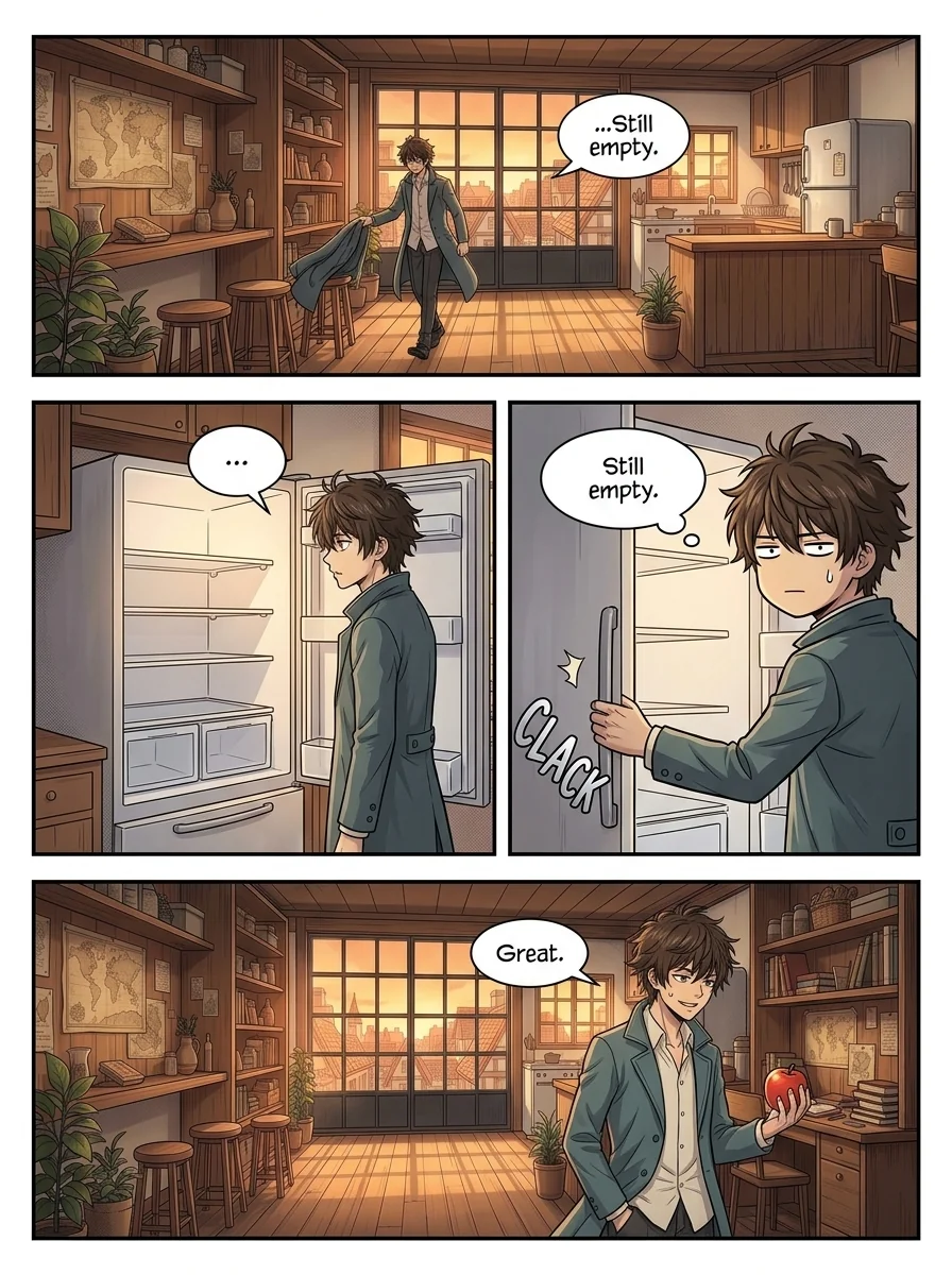 Chronicles of the 7th sky Chapter 1 Page 18 - AI Generated Manga
