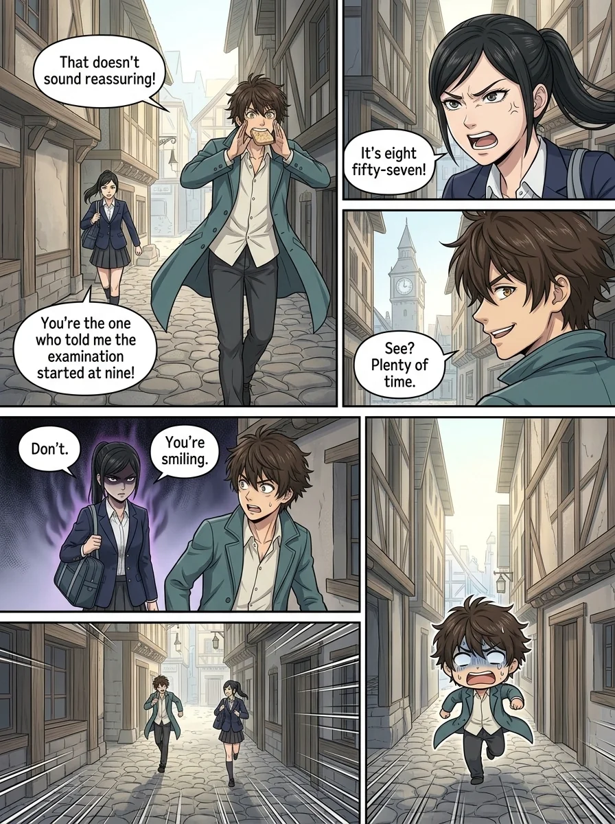 Chronicles of the 7th sky Chapter 1 Page 2 - AI Generated Manga