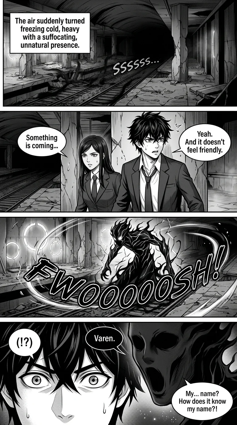 VAYRA: ZEROBOUND Chapter 1 Page 12 - AI Generated Manga
