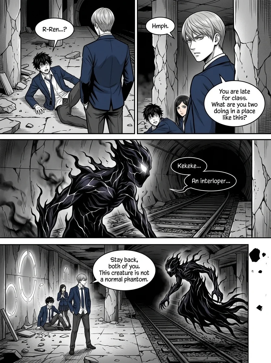 VAYRA: ZEROBOUND Chapter 1 Page 15 - AI Generated Manga