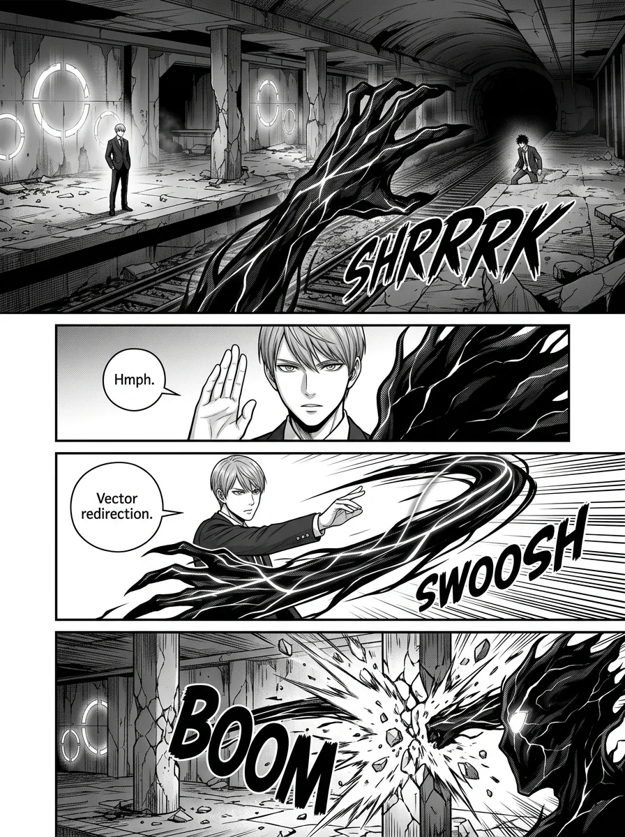 VAYRA: ZEROBOUND Chapter 1 Page 16 - AI Generated Manga