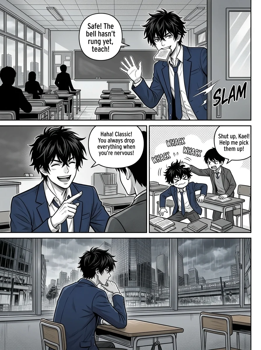 VAYRA: ZEROBOUND Chapter 1 Page 2 - AI Generated Manga