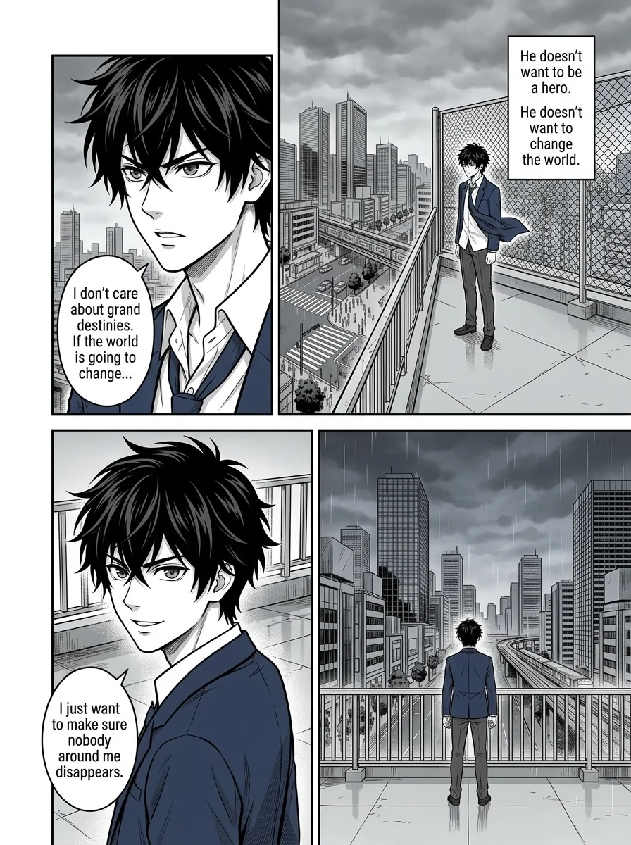 VAYRA: ZEROBOUND Chapter 1 Page 4 - AI Generated Manga