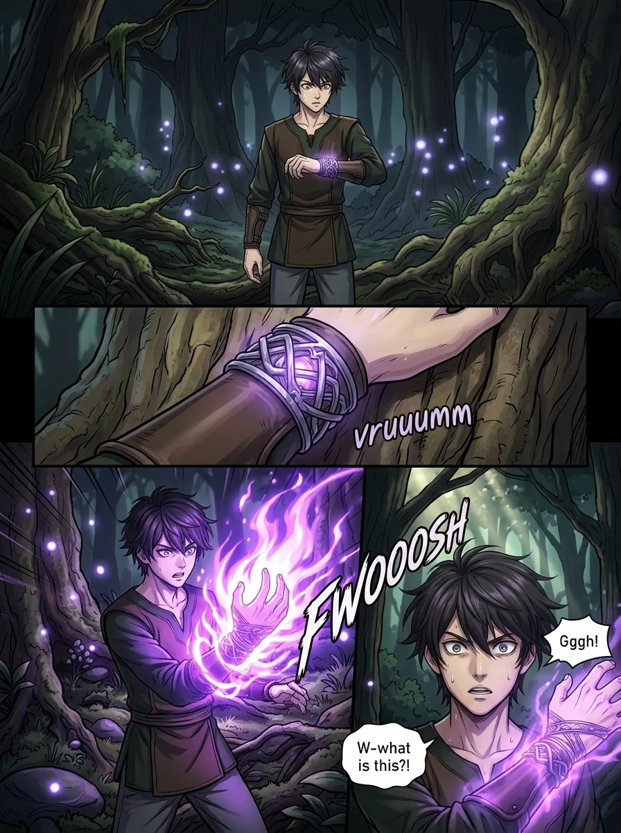 Nova:Destiny Chapter 1 Page 11 - AI Generated Manga
