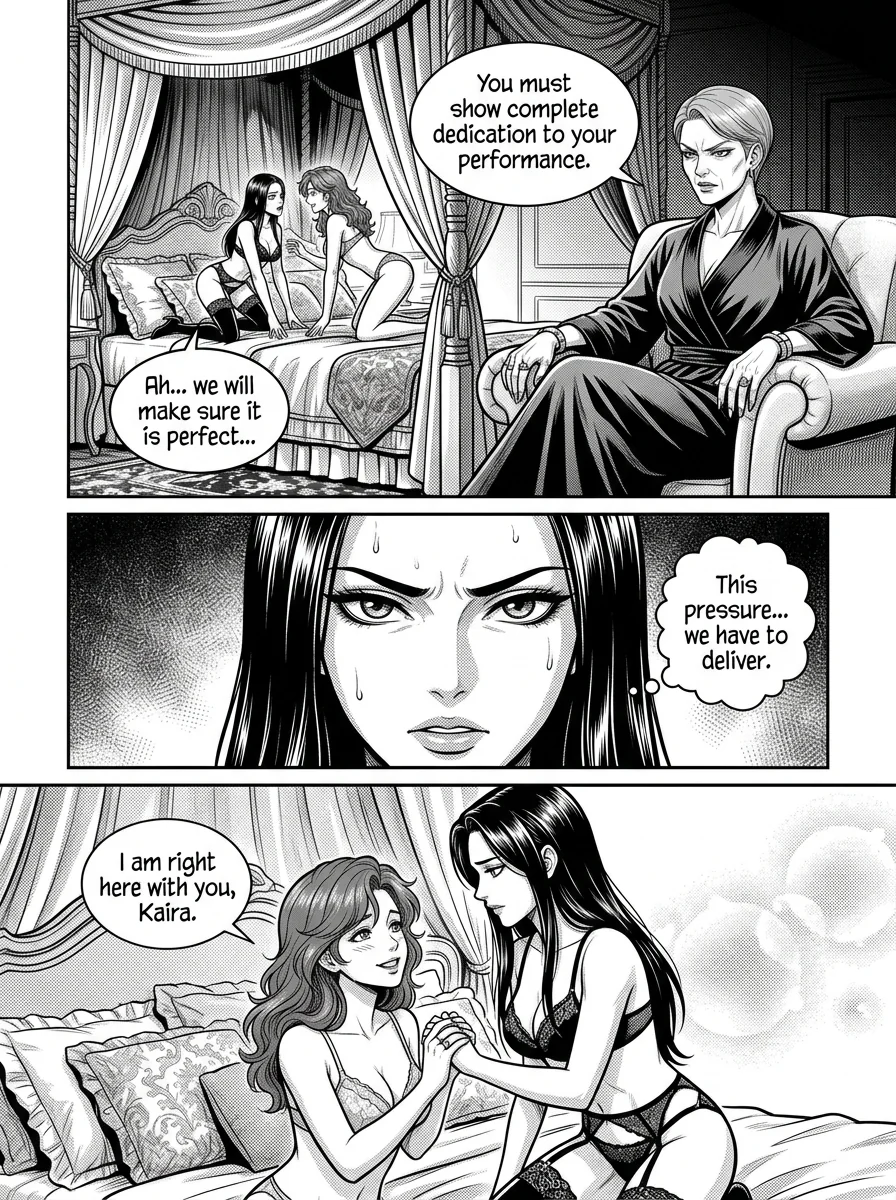 Алая лиса  Chapter 1 Page 12 - AI Generated Manga