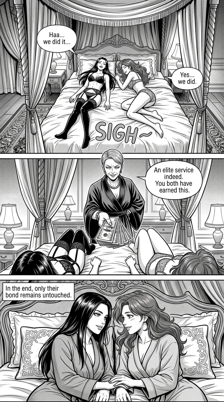 Алая лиса  Chapter 1 Page 17 - AI Generated Manga