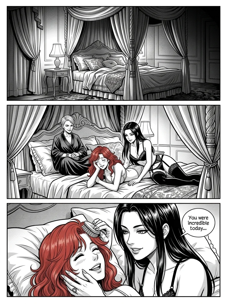 Алая лиса  Chapter 1 Page 18 - AI Generated Manga