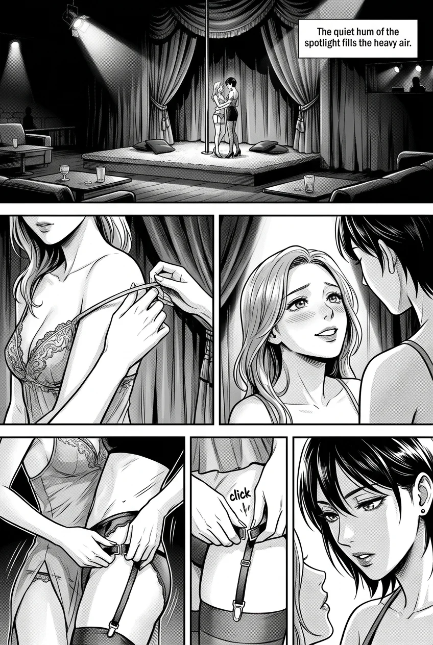 Алая лиса  Chapter 1 Page 1 - AI Generated Manga