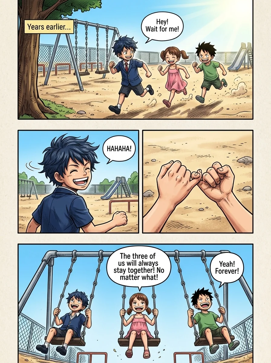 KIZUNA: THE BOY WHO BUILT TOMORROW Chapter 1 Page 4 - AI Generated Manga