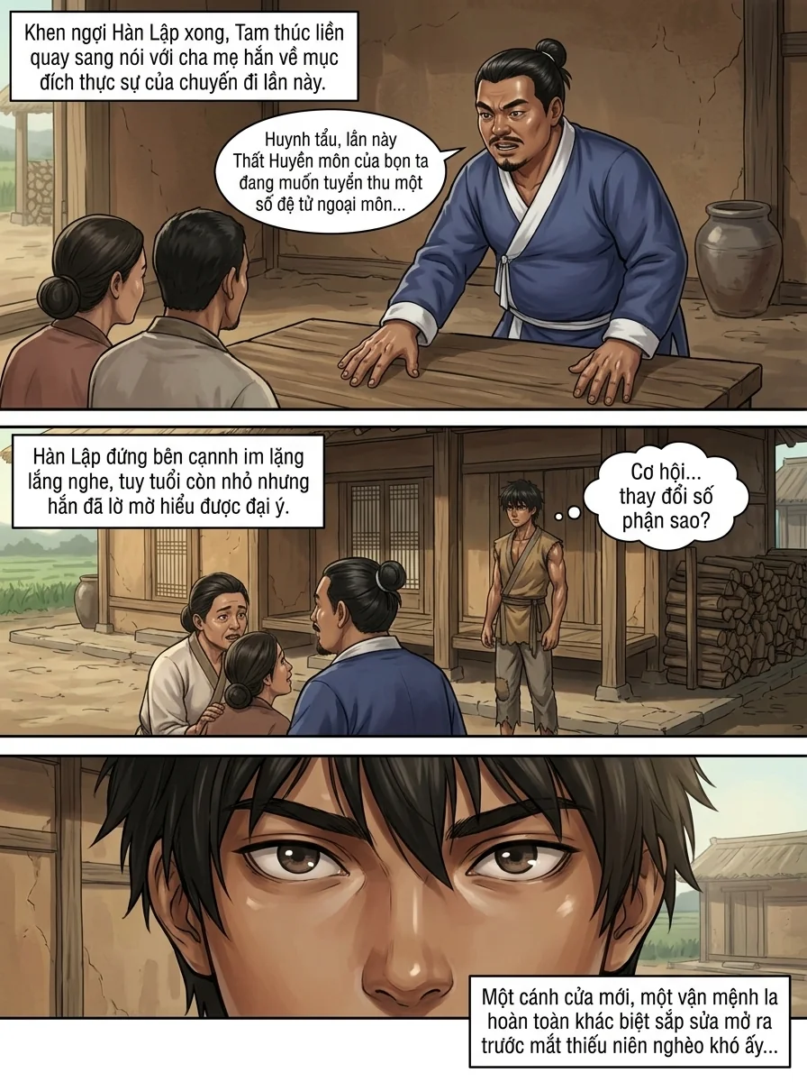 Phàm Nhân Tu Tiên Chapter 1 Page 7 - AI Generated Manga