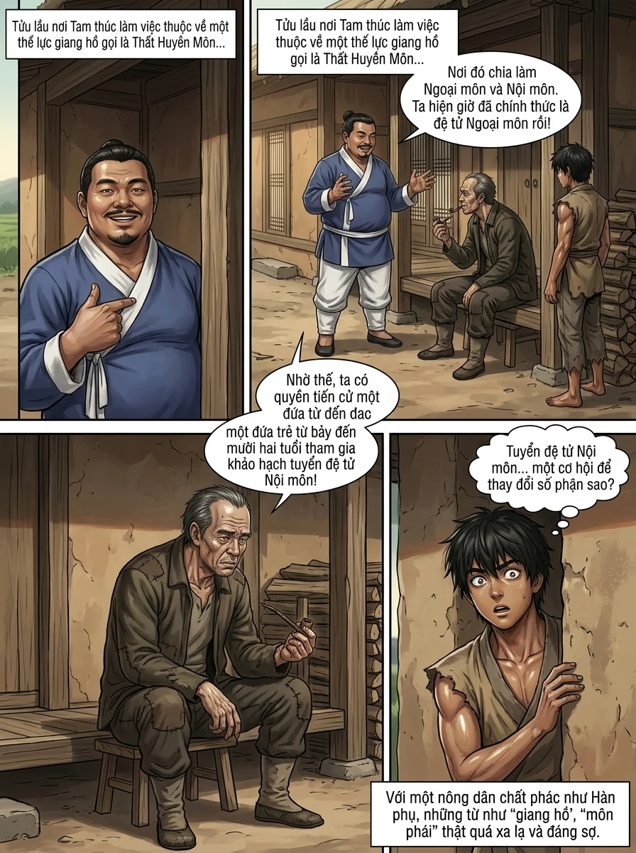 Phàm Nhân Tu Tiên Chapter 1 Page 8 - AI Generated Manga