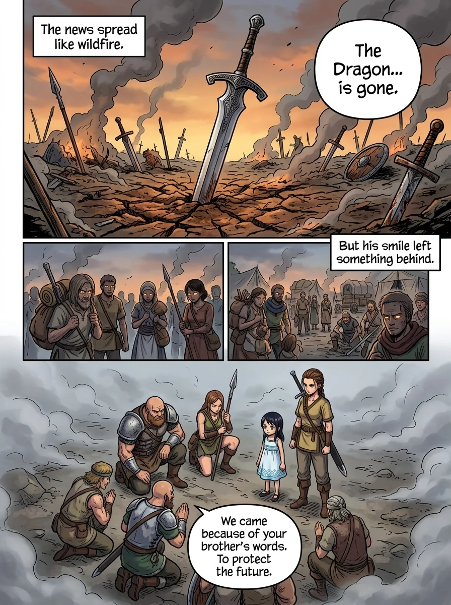 The Return of Dragon _The rise of freedom Chapter 1 Page 61 - AI Generated Manga