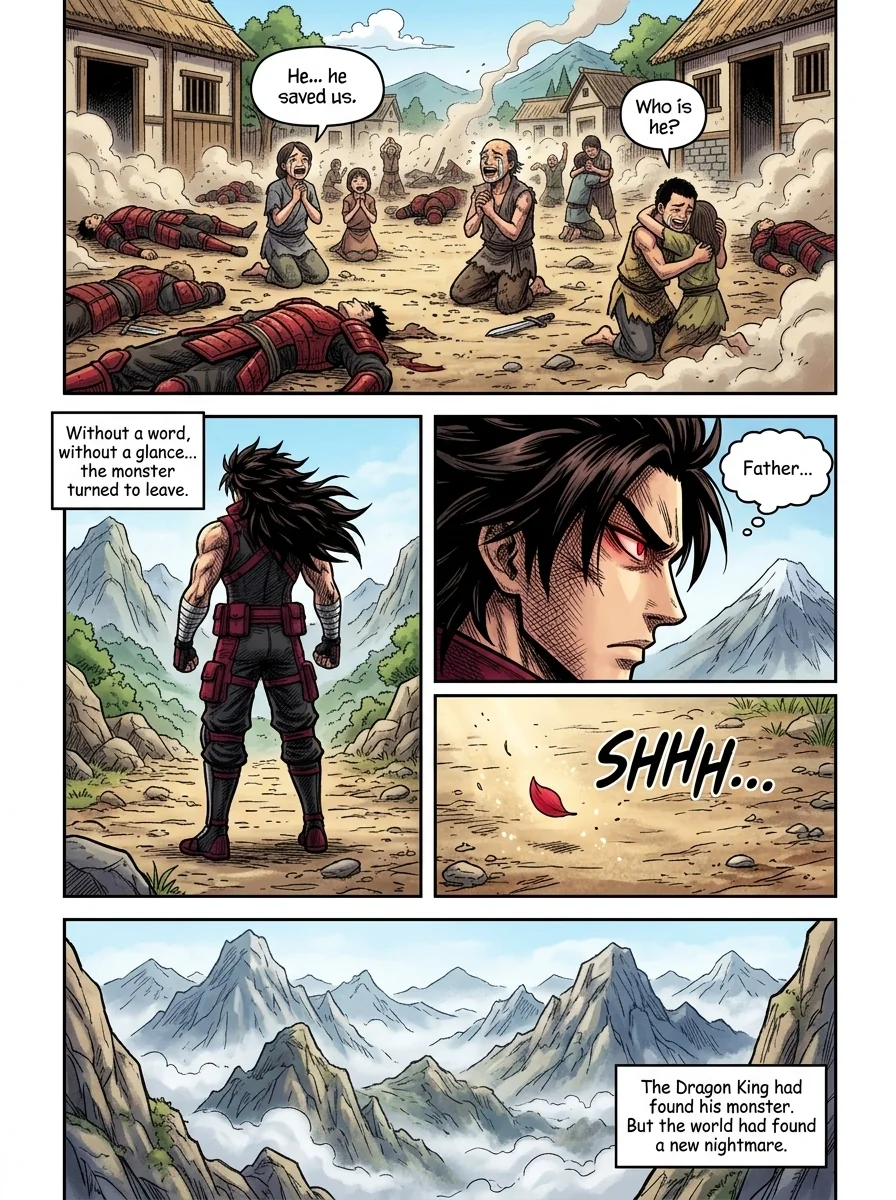The Return of Dragon _The rise of freedom Chapter 1 Page 71 - AI Generated Manga