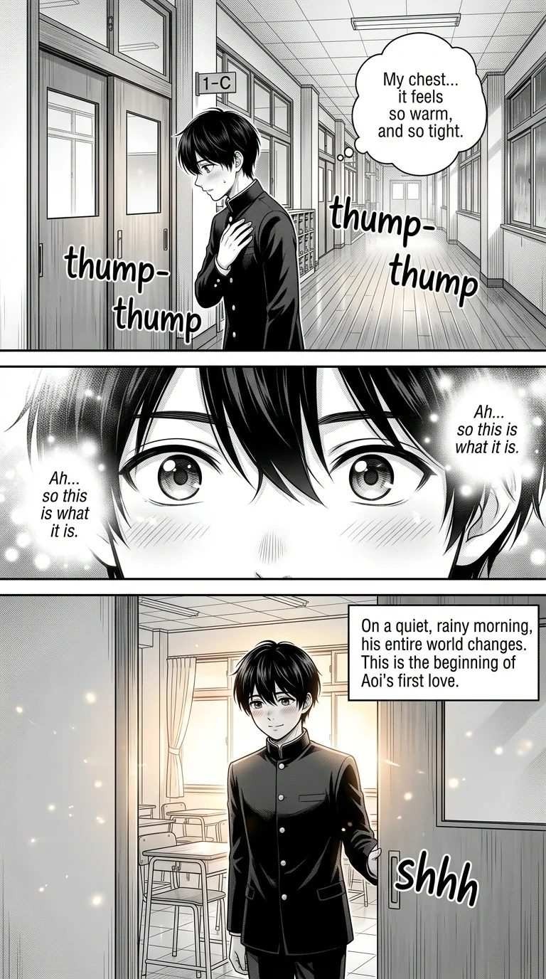 五年後 — Five Years Later Chapter 1 Page 12 - AI Generated Manga