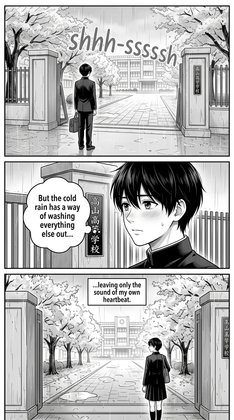 五年後 — Five Years Later Chapter 1 Page 2 - AI Generated Manga